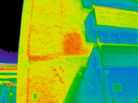 外壁赤外線調査（タイル仕上）