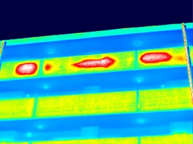 外壁赤外線調査（モルタル仕上）