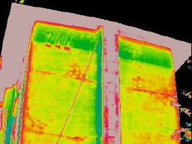 外壁赤外線調査（モルタル仕上）