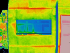 外壁赤外線調査（タイル仕上）